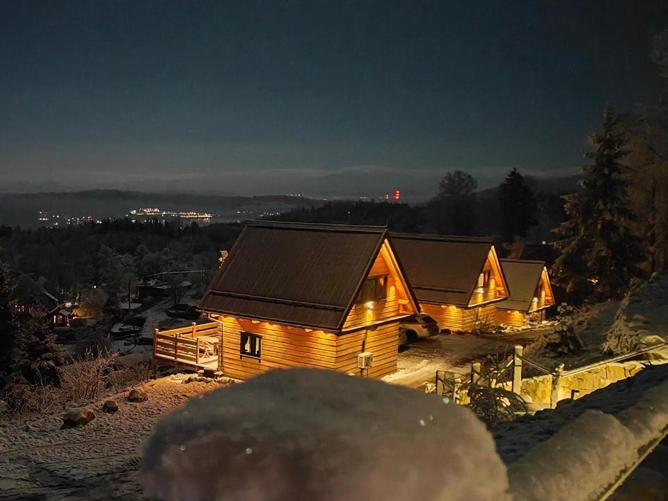 Gorskie Domki W Karkonoszach Z Widokiem Podgórzyn Esterno foto